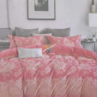 Floral printed multipurps Double Blanket with 2 Pillow Cover