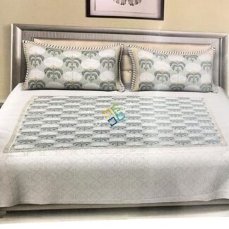 Superb Cotton Double Bedsheet with Two Pillow Covers For Home Decor
