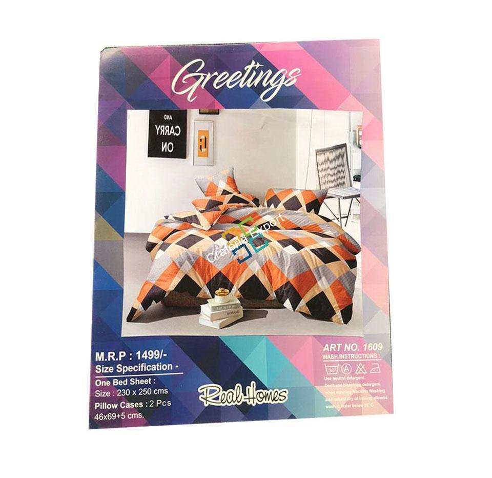 Geometrical printed double bedsheet for home decor/gifts - Image 4