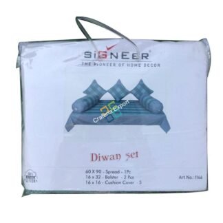 Cubes printed diwan for home decor/gifts