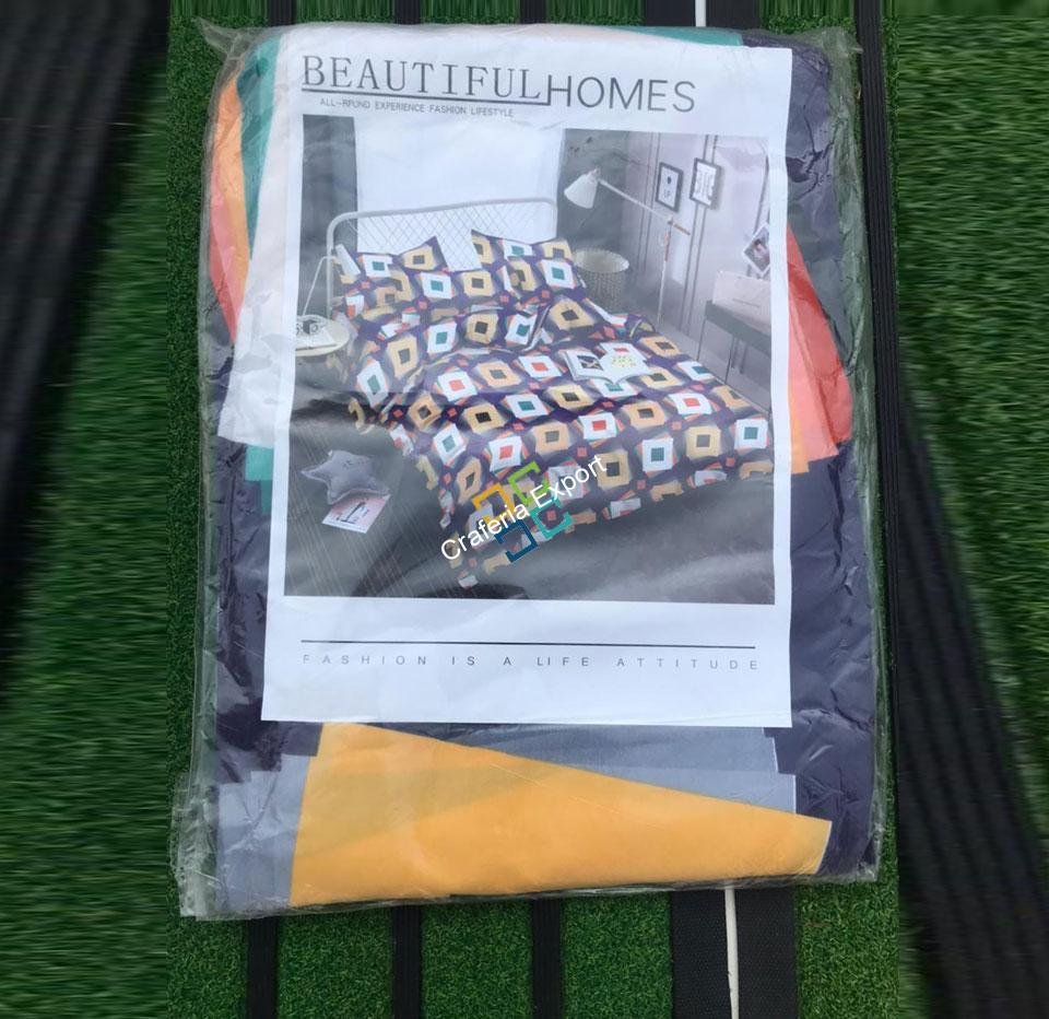 Multi printed double bedsheet for home decor/gifts - Image 5