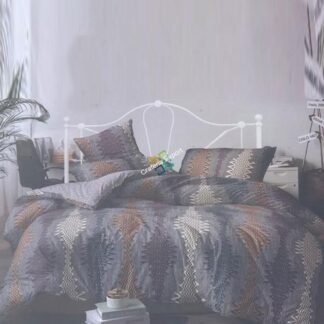 Lovely cotton King size Bedsheet with 2 Pillow and 2 Cushion ( Set of 5)