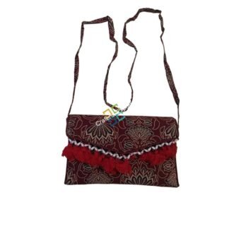 Stylish Cotton crossbody sling bag / Purse for women / girls