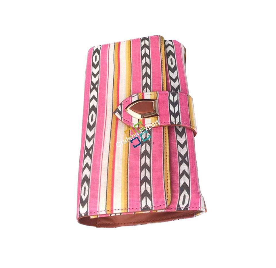 Casual jaipuri magnetic closure clutch/wallet - Image 4