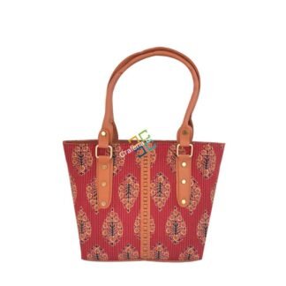 Ikkat Printed Shoulder/Tote Handbags for daily use Women/girls