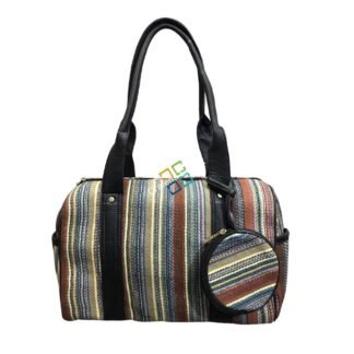 Stylish Jacquard Handbag For Women & Girls