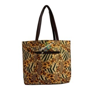 Women's Tote Shoulder Bags with printed design