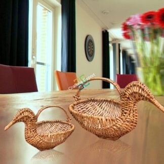 Bamboo Duck Multipurpose Basket with Handle