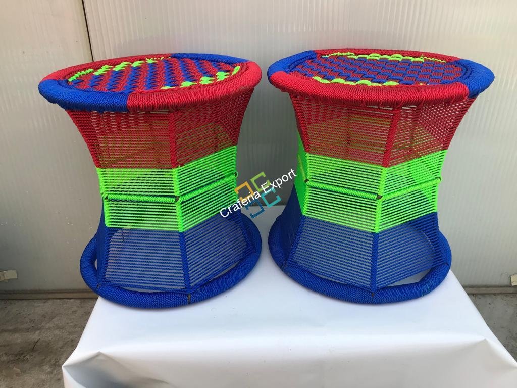 Cane Stool Mudha Sitting / Chair for Indoor/Outdoor - Image 7