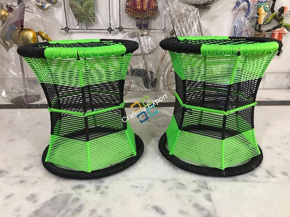 Cane Stool Mudha Sitting / Chair for Indoor/Outdoor - Image 4