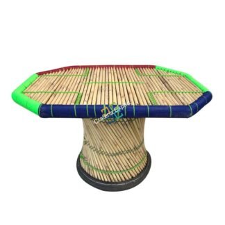Bamboo Handcrafted Table /Mudha Table for Outdoor/Indoor - Large Size