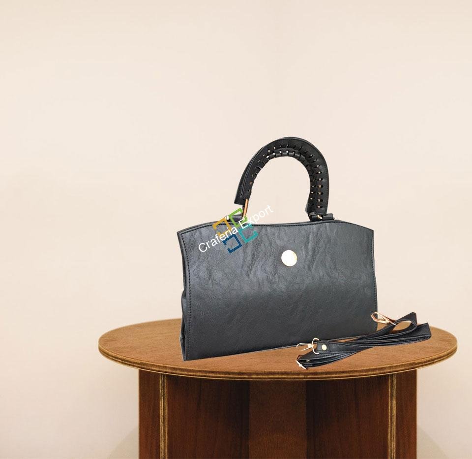 Trendy duffle handbag with sling for office, casual use - Image 2