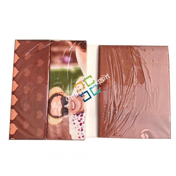 Couple printed double bedsheet with matching pillow cover (set of 2) - Image 3