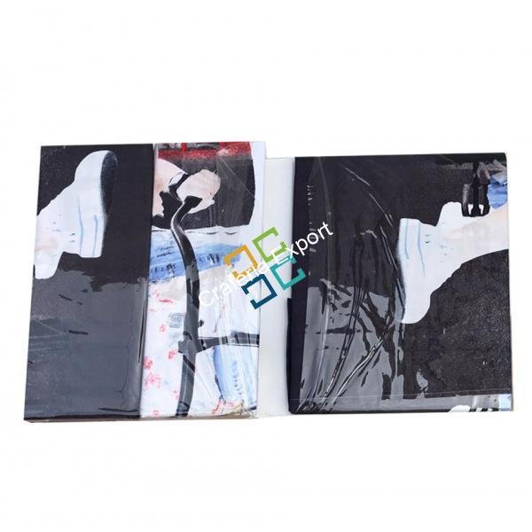 Couple printed double bedsheet with matching pillow cover (set of 2) - Image 11