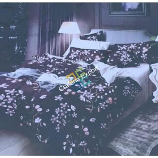 Premium Quality Digital Floral Print Bedsheet with Two Pillow Cover/ Bed Set for Bedroom