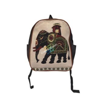 Casual Backpack/school travel bags with elephant printed