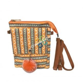 Stylish Cotton Printed Slingbag / mobile pouch