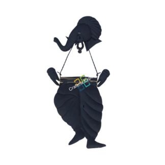 Wall Art showpiece of lord Ganesh with Dholak for home decoration/Gifts Items