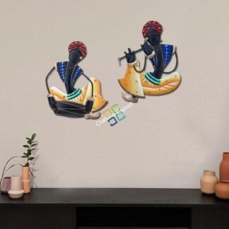 Traditional crafted rajasthani attractive showpiece / wall hanger / for home decorative ( set of 2 pcs )