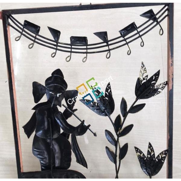 Bansuri Ganesh Wall Hanging Handicraft For Home decor And Gift Items - Image 5