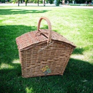 Cane Laundry Picnic Basket