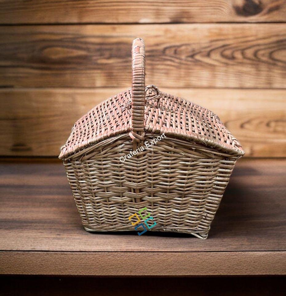 Cane Laundry Picnic Basket