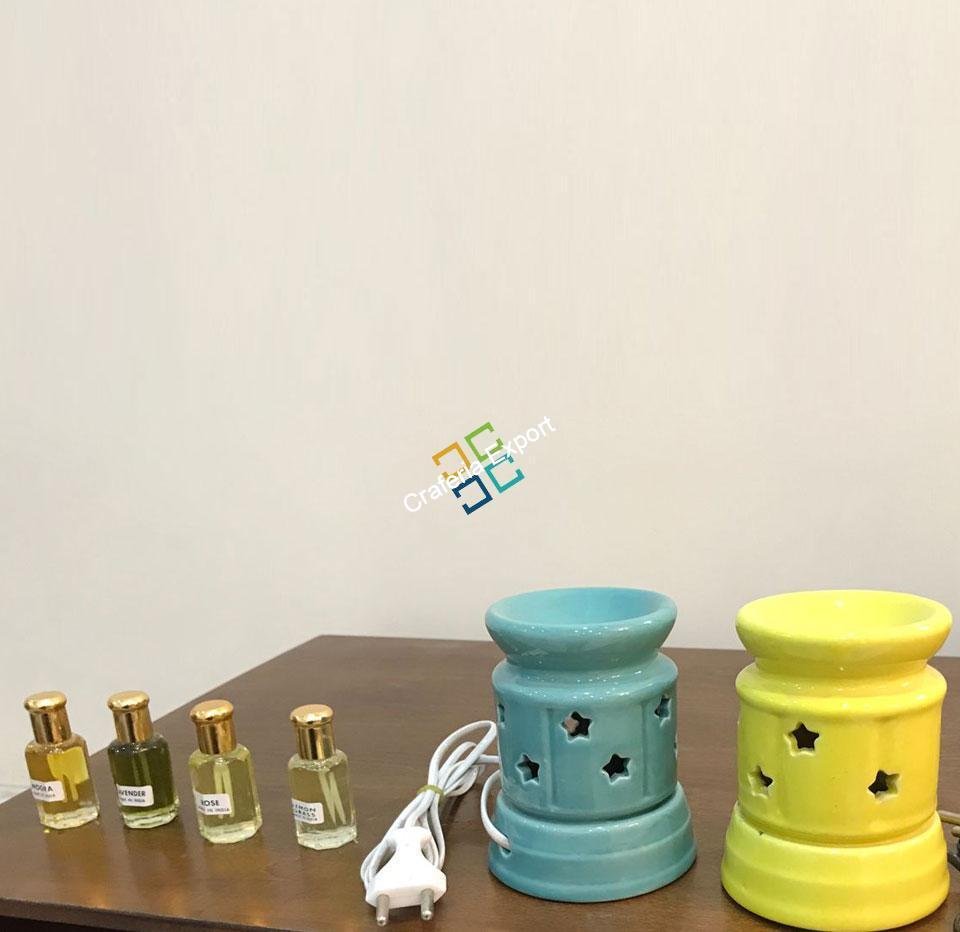 Ceramic Diffuser With Essential Oil Set - Image 4