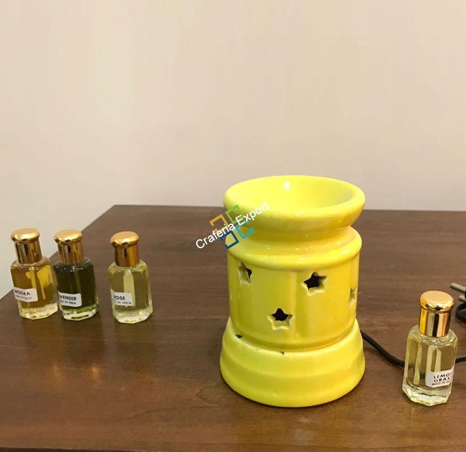 Ceramic Diffuser With Essential Oil Set - Image 3