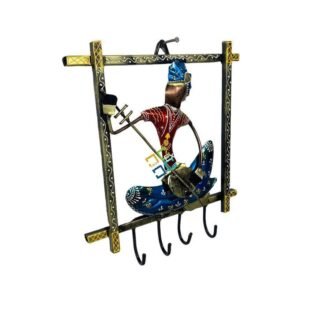 Musician metal key holder wall decorative handicraft