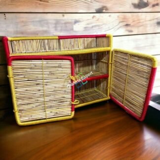 Bamboo Crafts Multipurpose Shoe Rack/Slipper Stand Chappal/Storage Organizer Multi-Purpose Rack For Storage