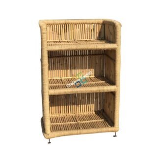 Eco Friendly Bamboo Rack Space Organizer Multi Use Stand |Shoe Stand For Home Office Hotels