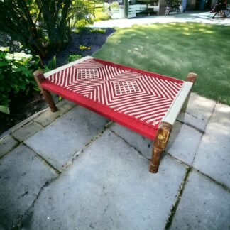 Wooden Handwoven Charpai | Sheesham Wood khat| Wooden Khaat Khatiya
