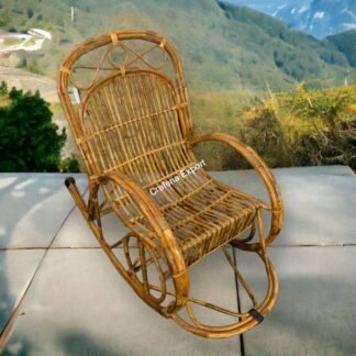 Cane Rocking Chair / Wicker Rattan Relaxing Chair