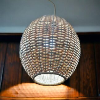 Handmade Rattan Lampshades | Cane Boho Lamp shades | Bamboo Pendants Light for Living Room, Cafe , Office, Outdoor