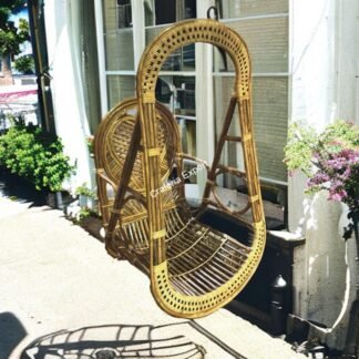 Bamboo Cane (Bait) Swing Chair for Adults / Hanging Jhula for Outdoor & Indoor