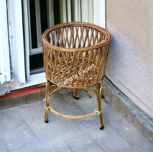 Bamboo Cane Planter Stand for Living Room, Garden, Balcony,Indoor Outdoor, - Image 2