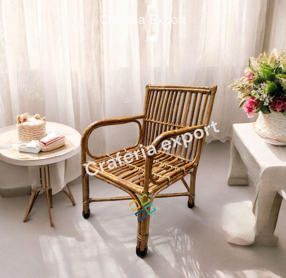 Bamboo Cane Chairs Newborn Photoshot Baby Chairs | Infant Girl/Boy Photography Props Chair - Image 3