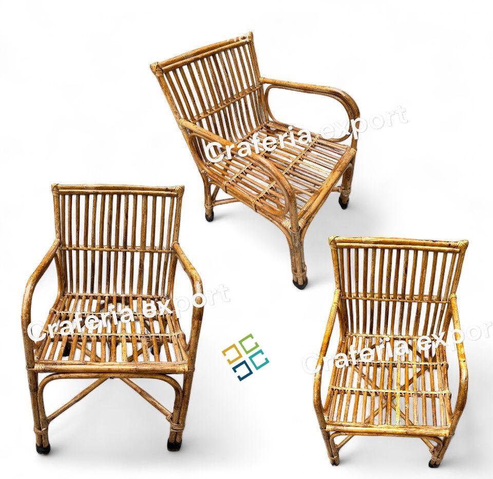 Bamboo Cane Chairs Newborn Photoshot Baby Chairs | Infant Girl/Boy Photography Props Chair - Image 2